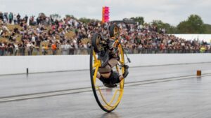 Rider Rolls Into History With Incredible Motorcycle Somersault Stunt