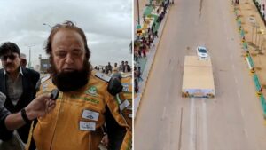 Stuntman Claims Two World Records with Epic Driving Skills — All in Reverse
