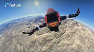 Thai Skydiver Becomes First to Land on World’s Highest Volcano