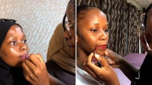 Ugandan Make-Up Artist Breaks World Record With Lightning-Fast Lipstick Skills