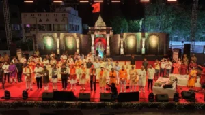 Nagpur Sets World Record with 4,900 Devotees Performing Maha Aarti on Ram Navami