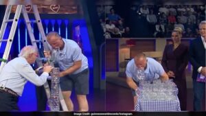 Duo Sets World Record by Stacking 10 Glasses Using Mouth Suction in 3 Minutes