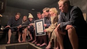 Finland Hosts 24-Hour Sauna Relay to Celebrate World Happiness Day