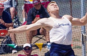 Mykolas Alekna Makes History in Ramona, Donates Vest to Museum of World Athletics