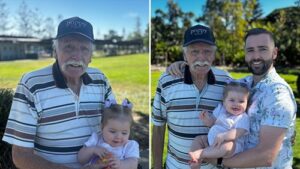 Oldest First-Time Grandfather Calls Bond With Baby Granddaughter “Absolute Magic”