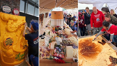  Say ‘Cheese!’ Giant Sandwiches and Epic Cheese-Pulls Mark Grilled Cheese Day