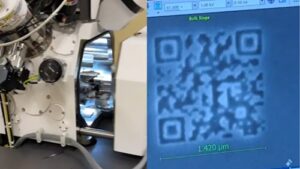 Scientists Create World’s Thinnest QR Code, Smaller Than a Human Hair