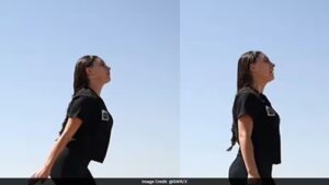 Woman Sets World Record with 84 Squats in One Minute at Armenian Fortress