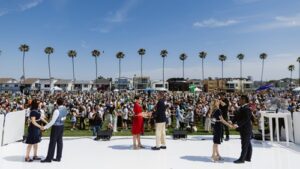 Hundreds of Dancers Swing into the Record Books During Newport Beach’s Birthday Bash